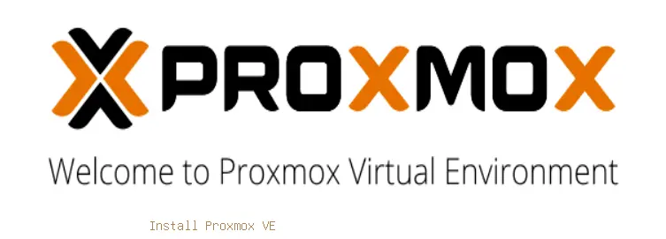 Proxmox Installation - Start